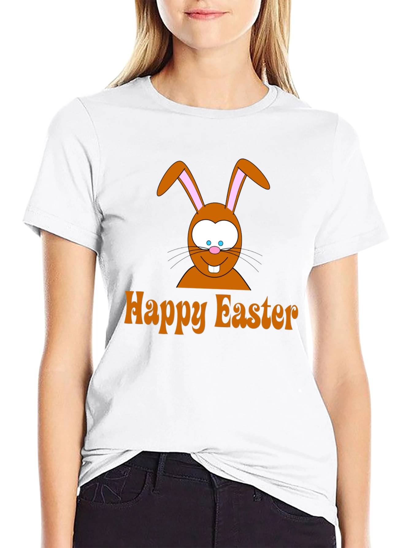 Happy Easter Bunny Graphic T-Shirt