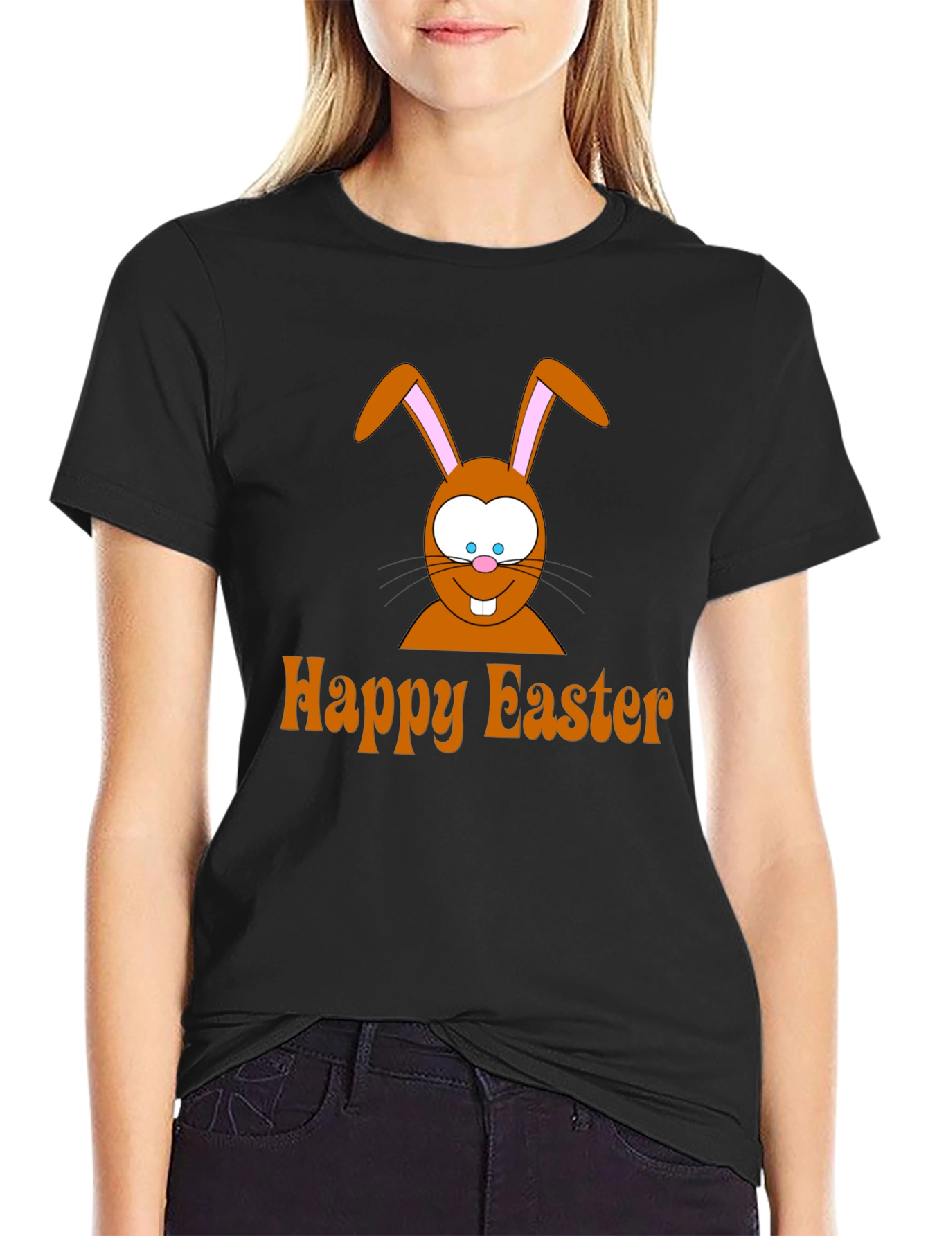 Happy Easter Bunny Graphic T-Shirt
