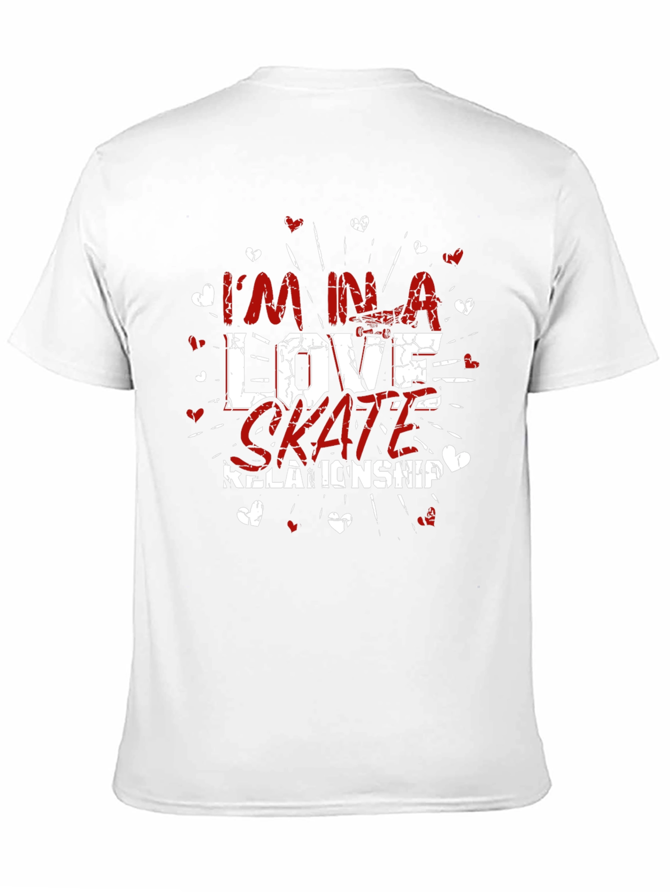 Skate Love Relationship T-Shirt