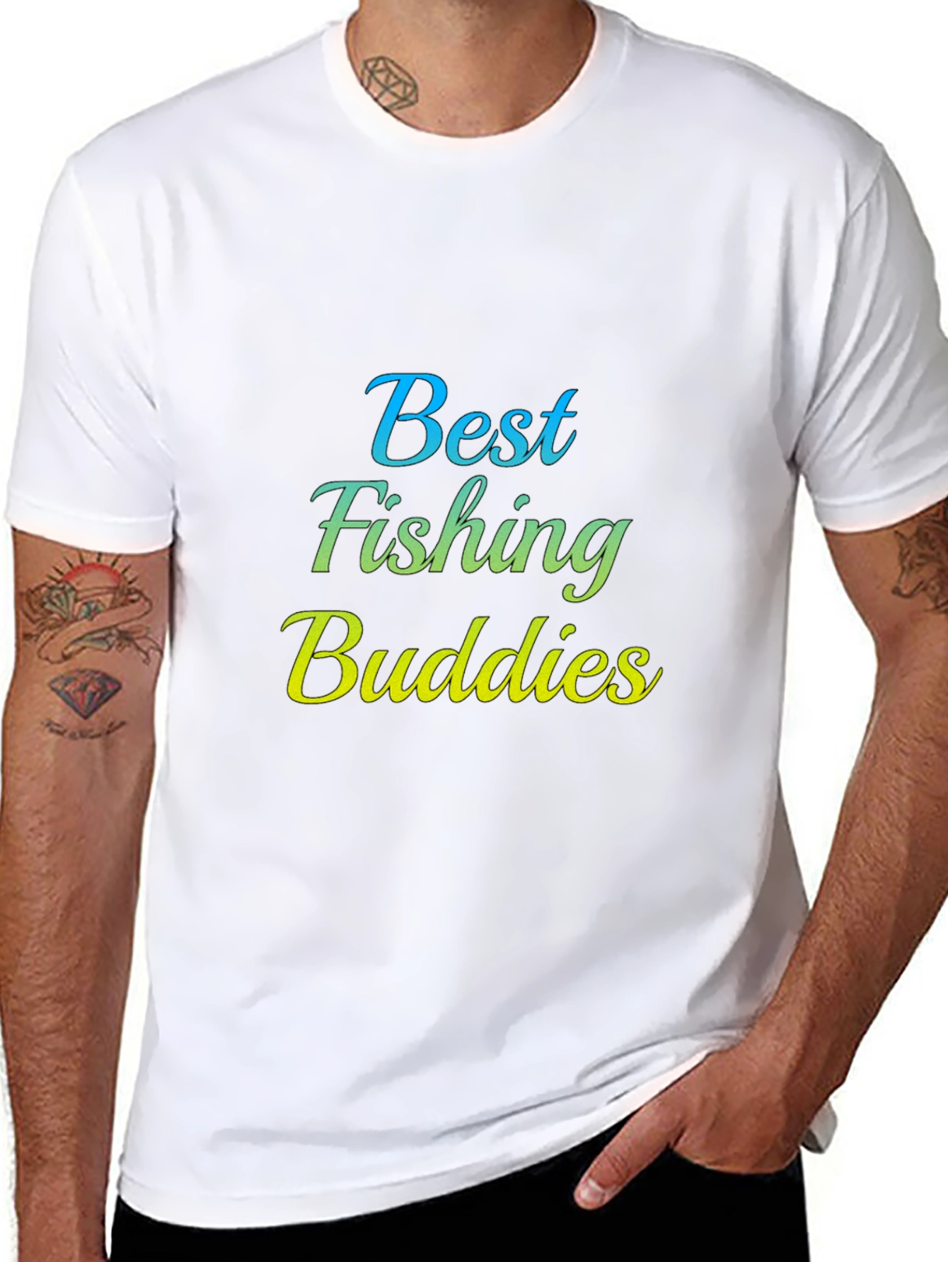 Best Fishing Buddies Graphic T-Shirt