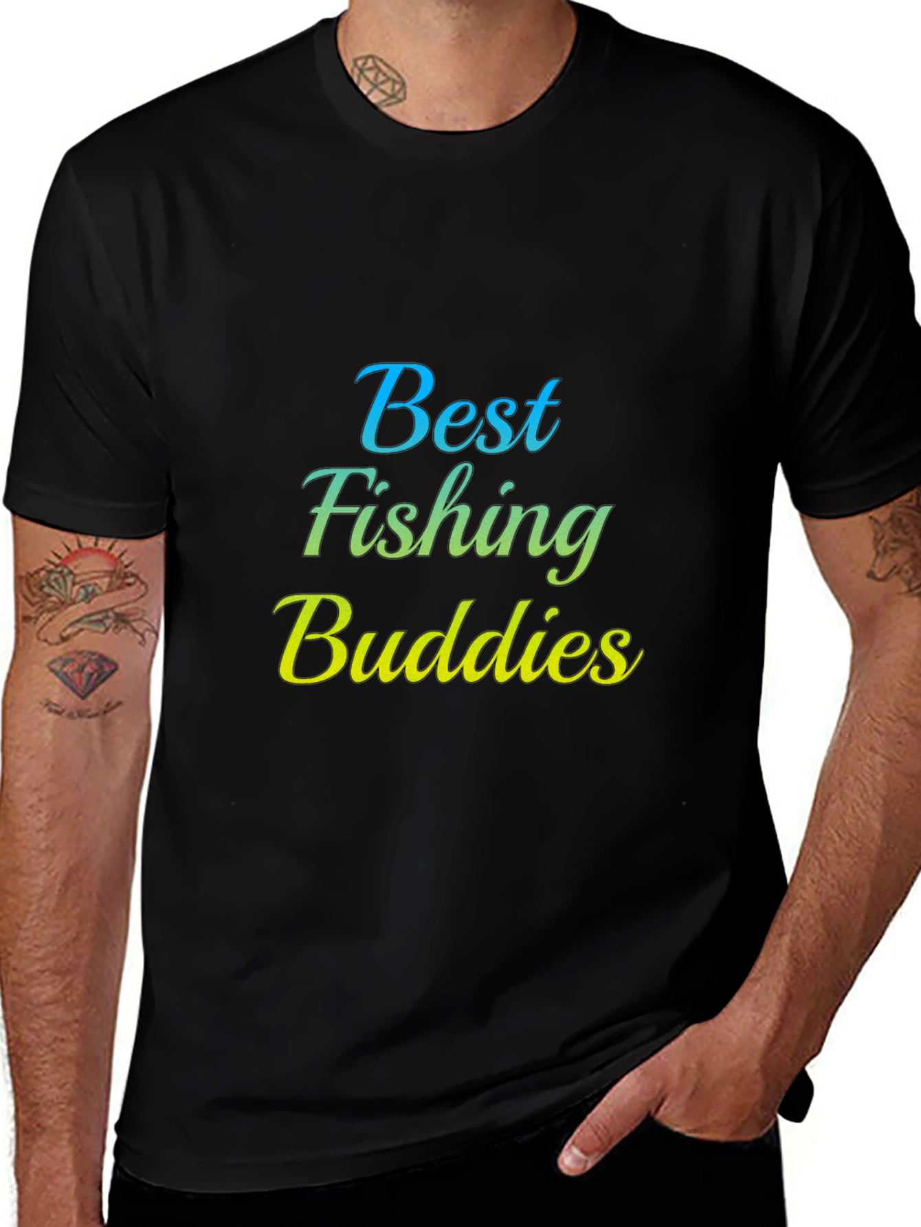 Best Fishing Buddies Graphic T-Shirt