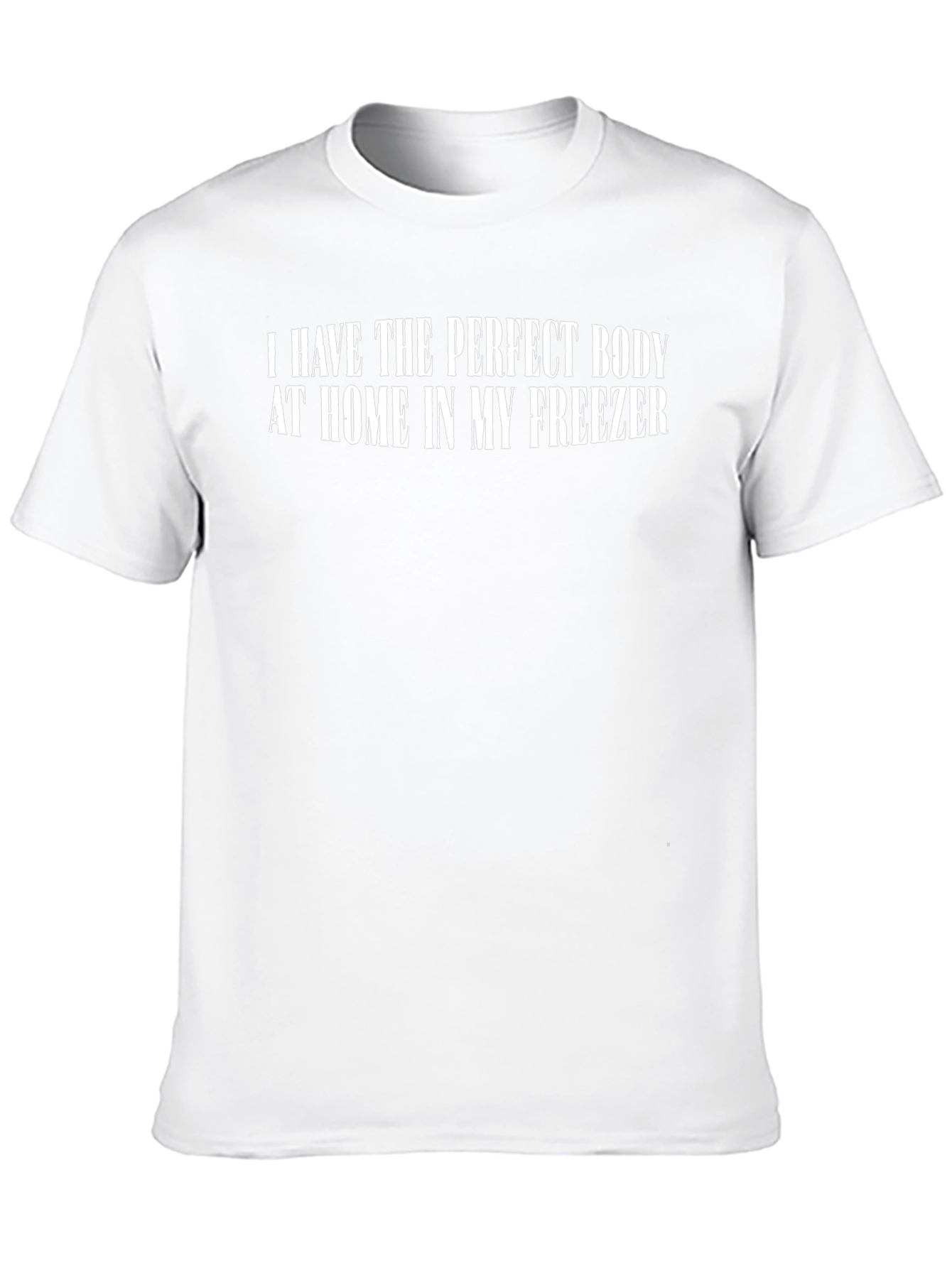 Funny Perfect Body Graphic T-Shirt