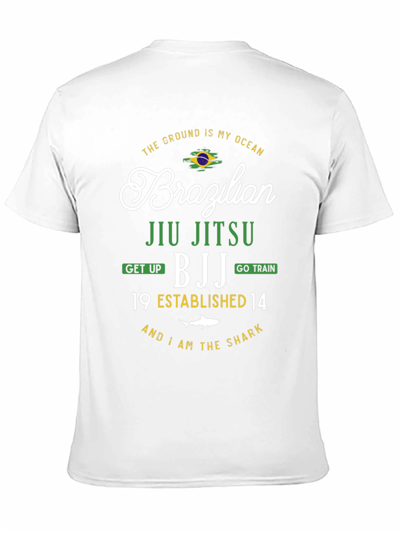 Brazilian Jiu Jitsu BJJ Black T-Shirt