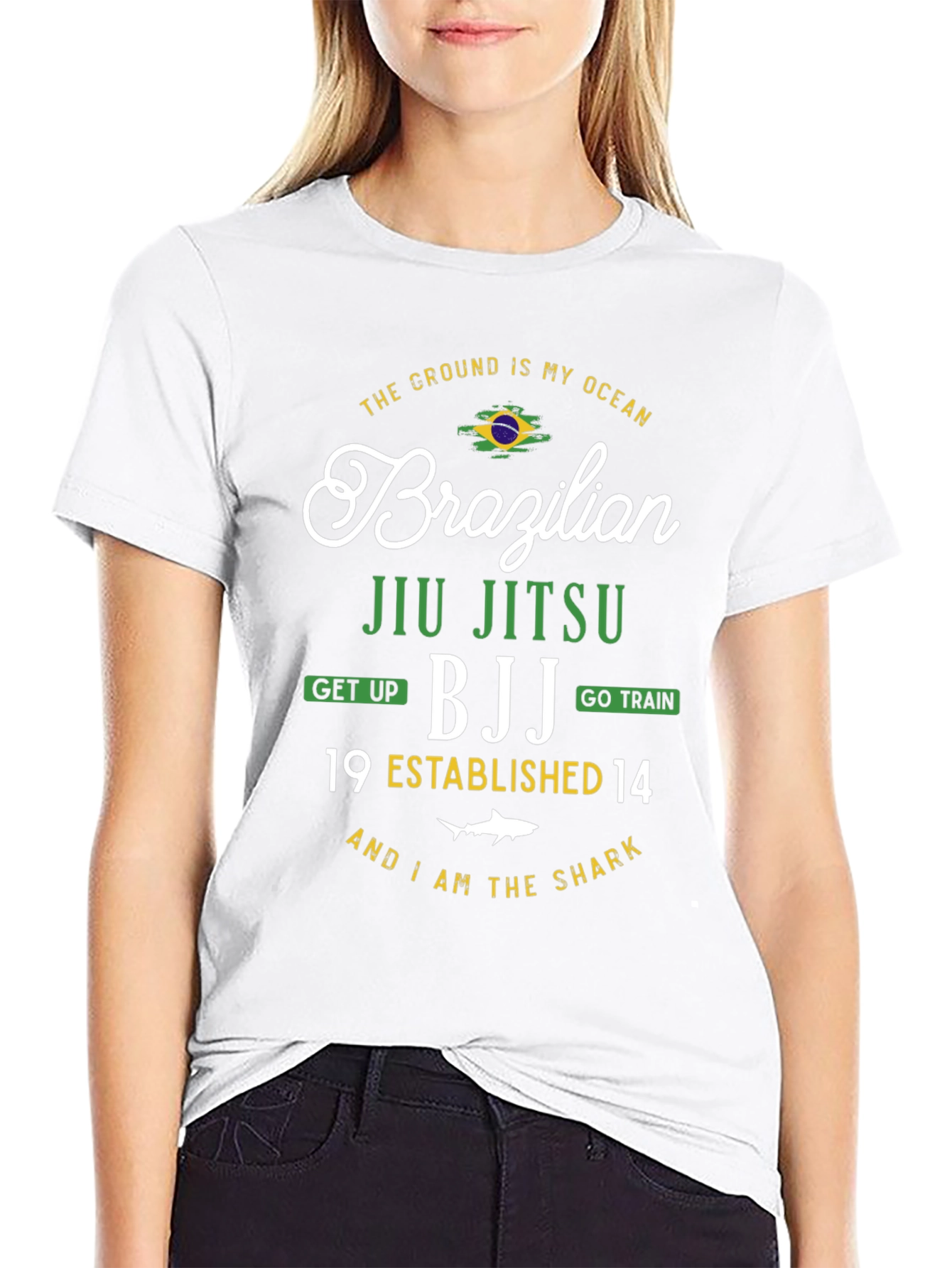 Brazilian Jiu Jitsu BJJ Black T-Shirt