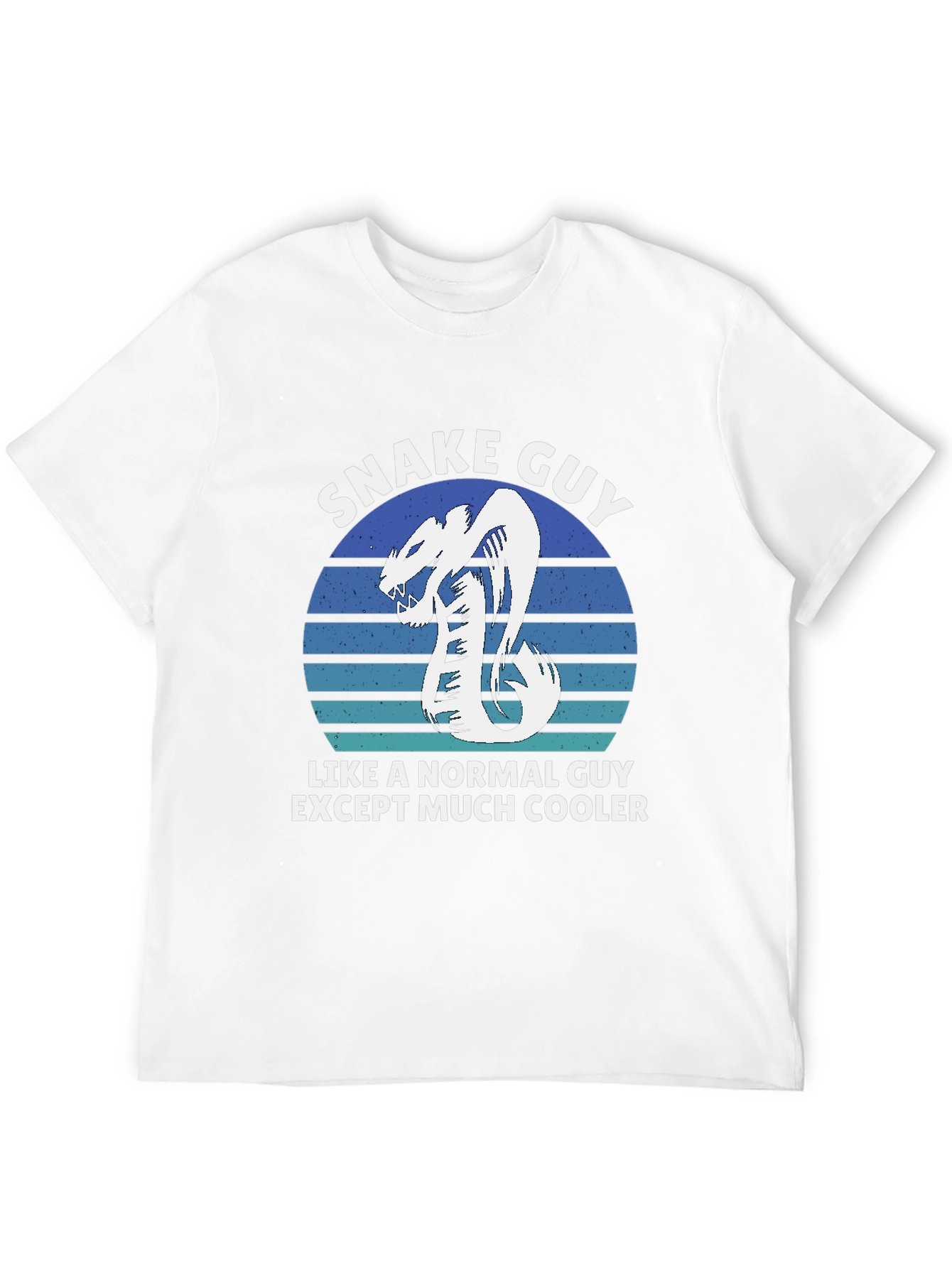 Snake Guy T-Shirt - Much Cooler Than Normal