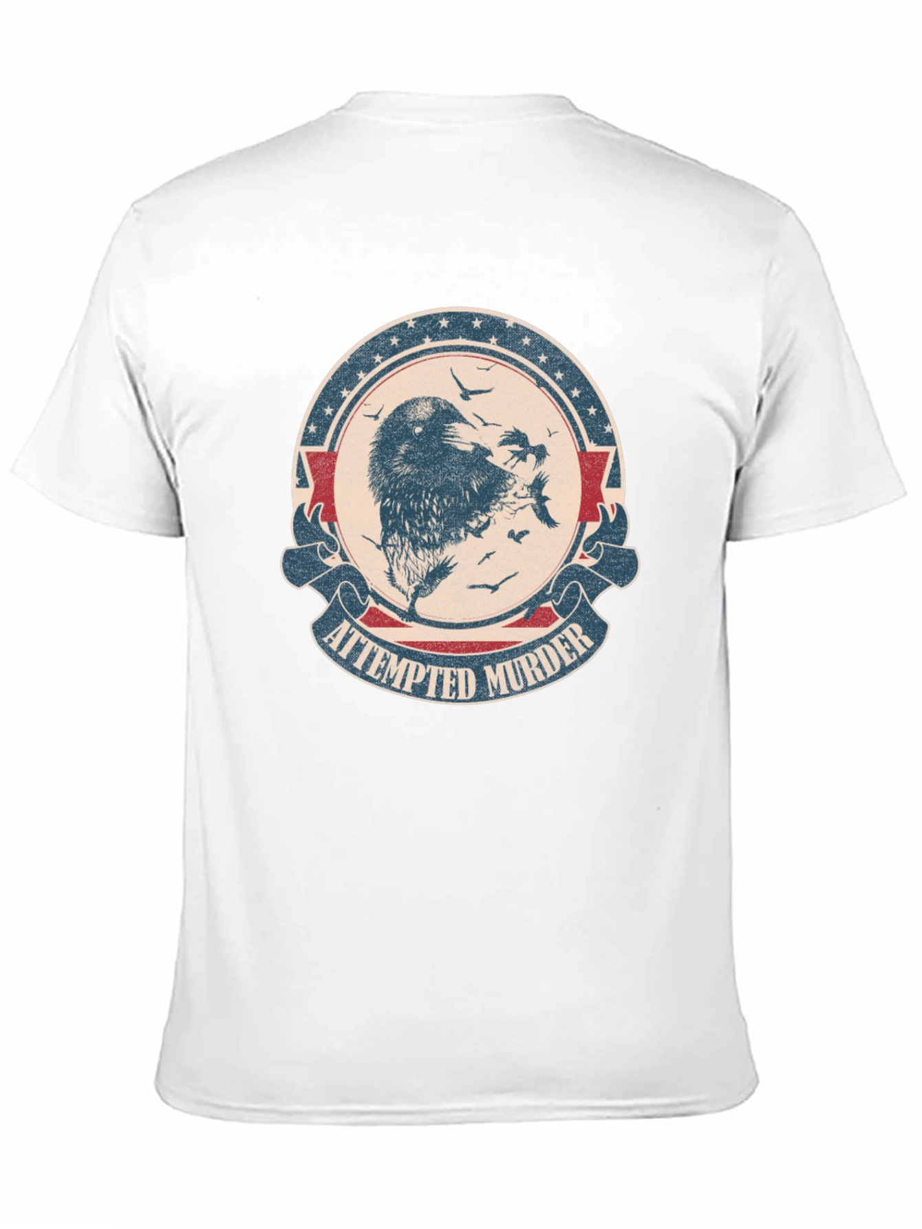 Attempted Murder Raven Graphic T-Shirt