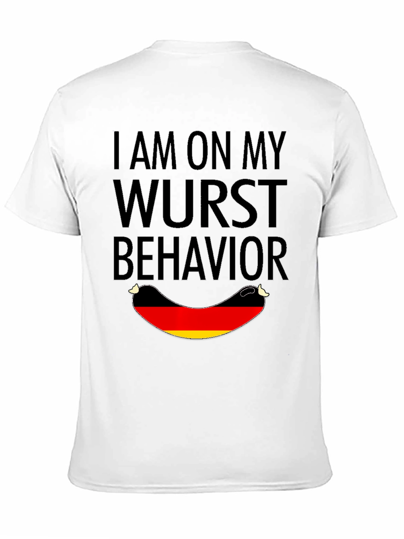 Wurst Behavior T-Shirt - Funny German Sausage Tee