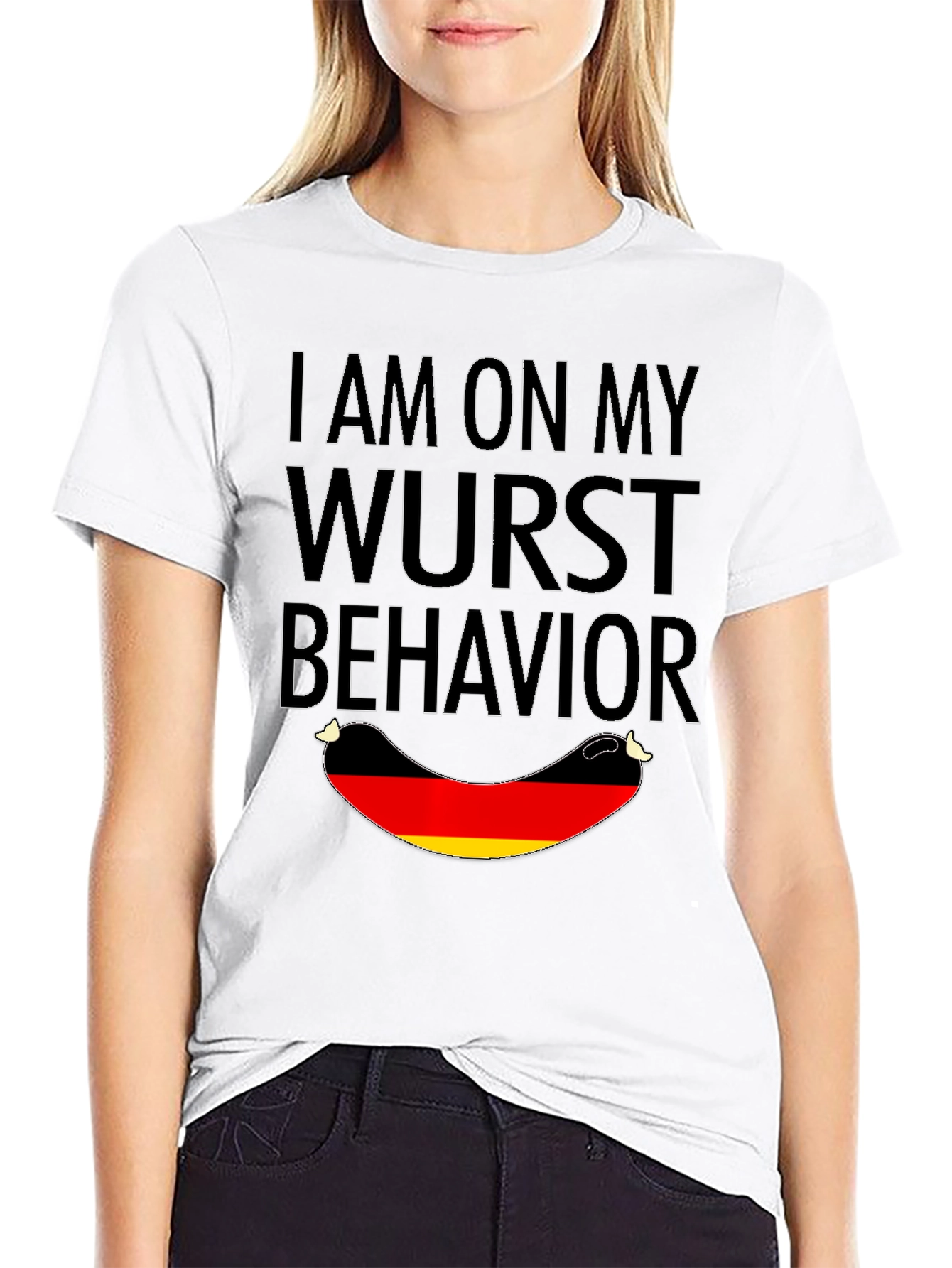 Wurst Behavior T-Shirt - Funny German Sausage Tee