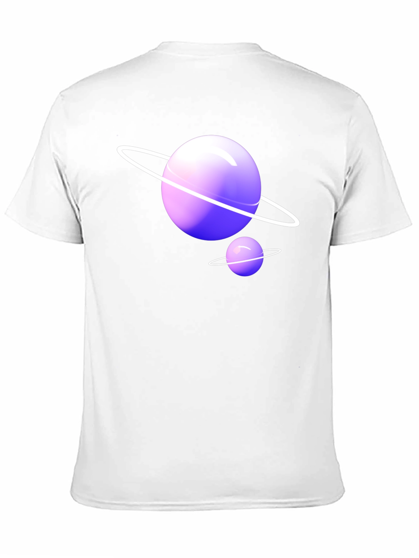 Planet Graphic T-Shirt - Trendy Black Tee
