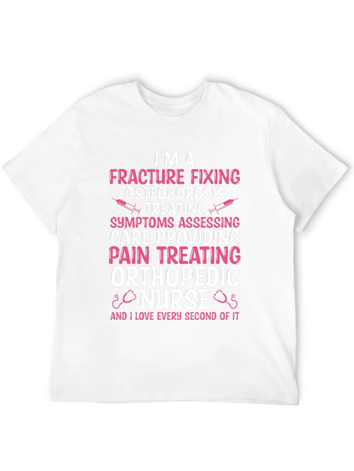 Orthopedic Nurse T-Shirt - Fracture Fixing Design