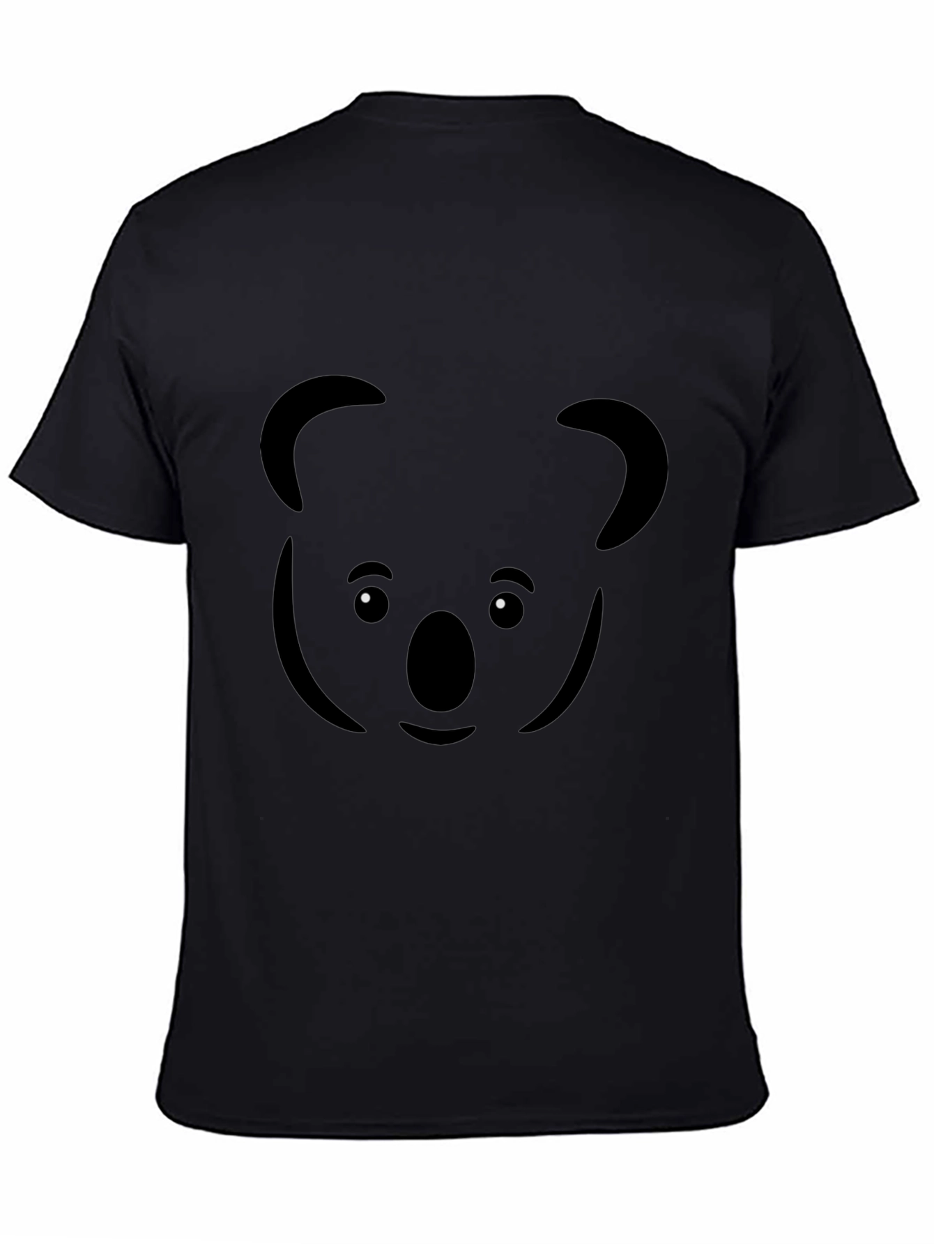 Black Koala Graphic Tee - Unisex Soft Cotton