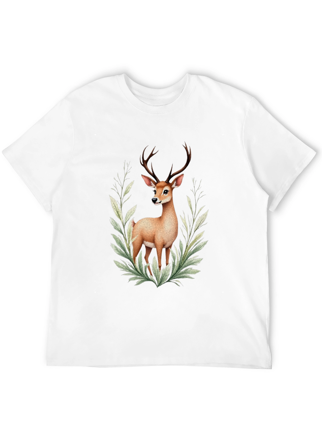 Deer Graphic Tee - Nature Inspired Style