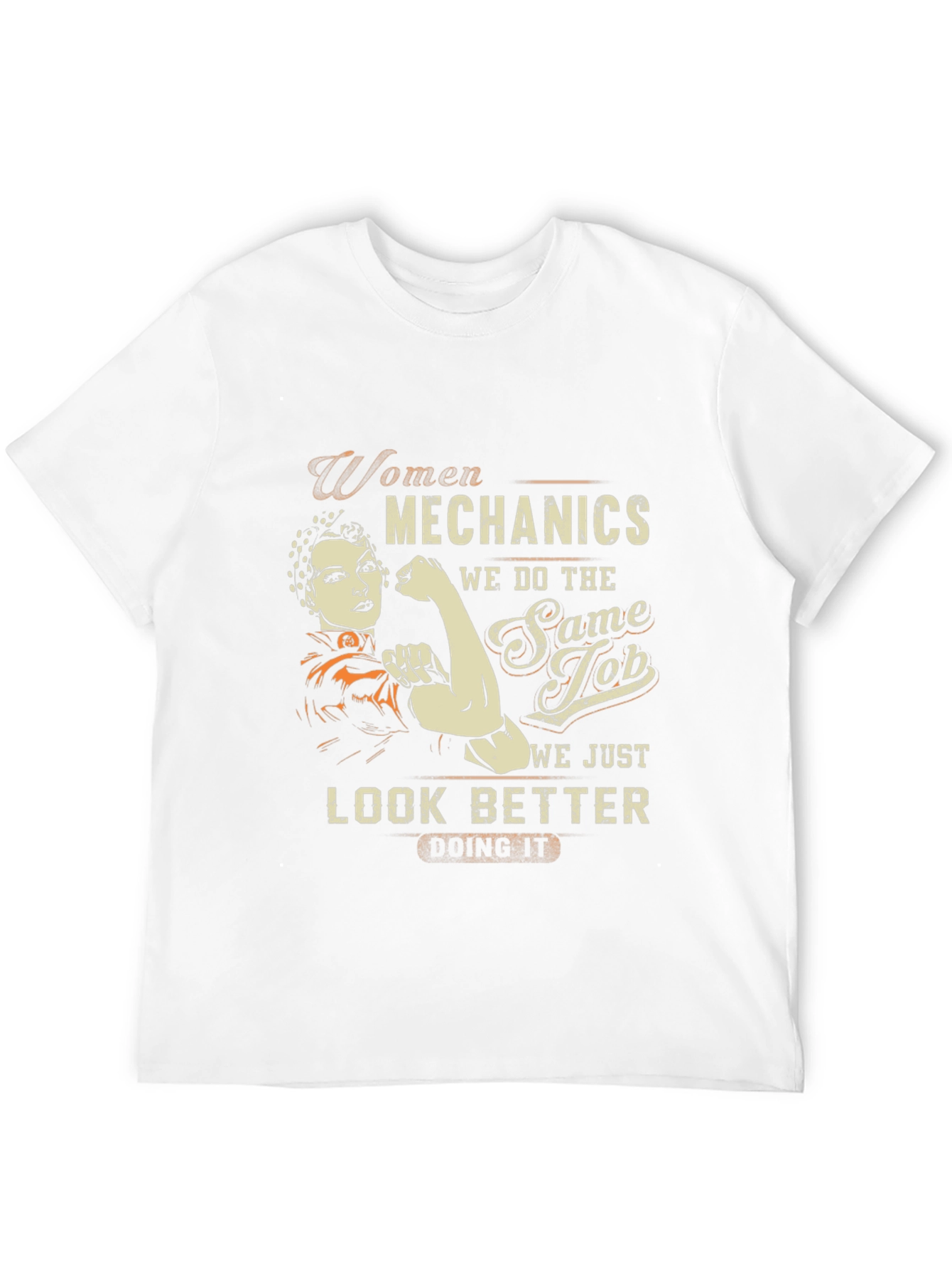 Women Mechanics T-Shirt - We Do The Same Job