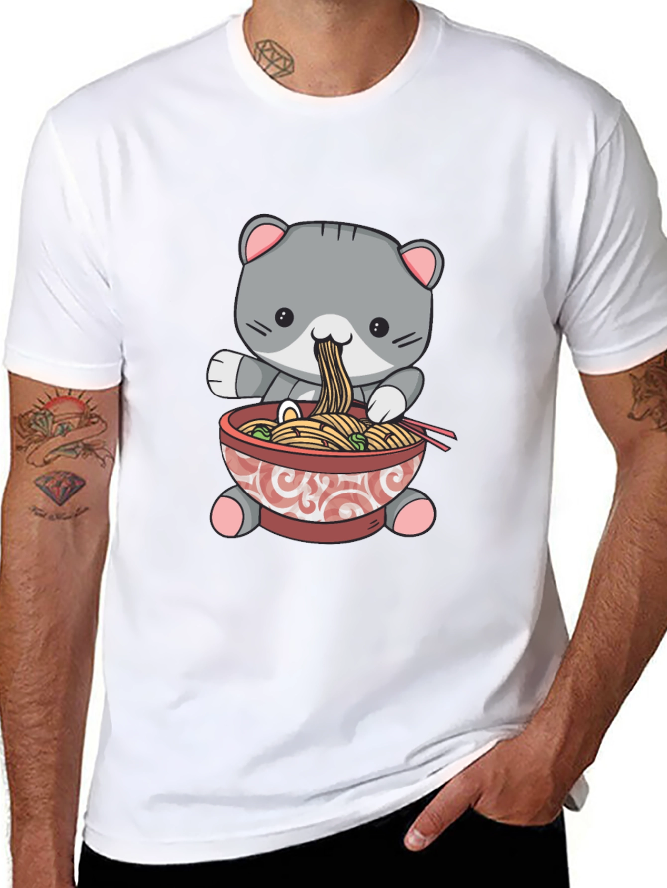 Cat Ramen T-Shirt