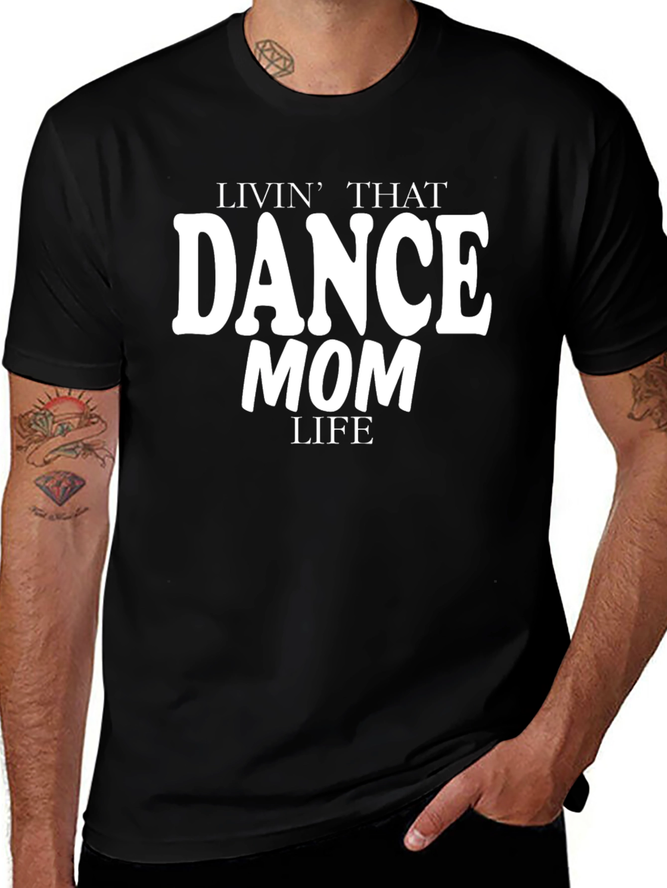 Dance Mom Life T-Shirt - Black