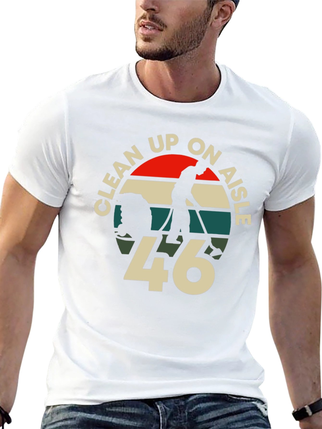 Clean Up On Aisle 46 Graphic T-Shirt