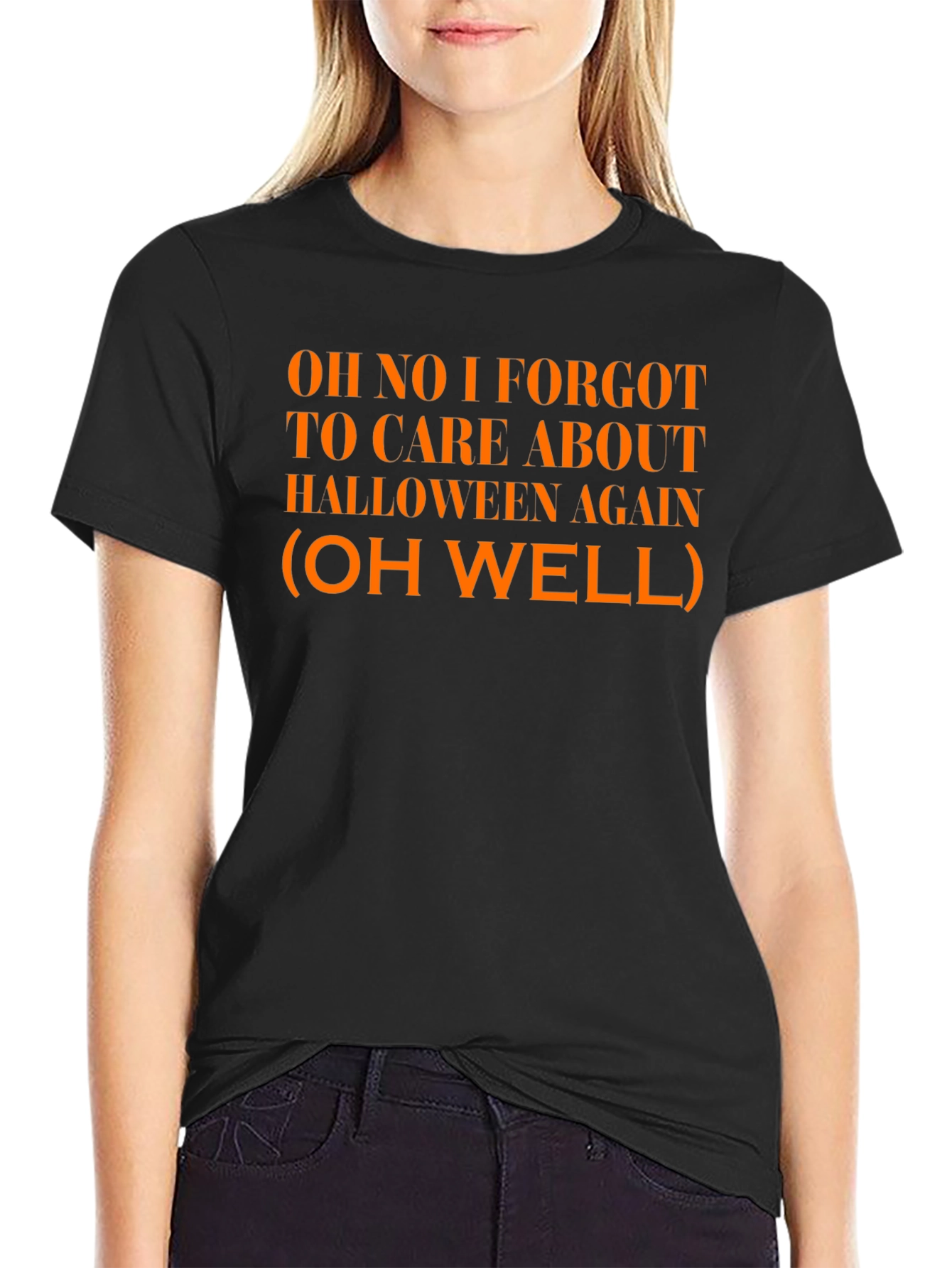 Funny Halloween T-Shirt: Oh No I Forgot!