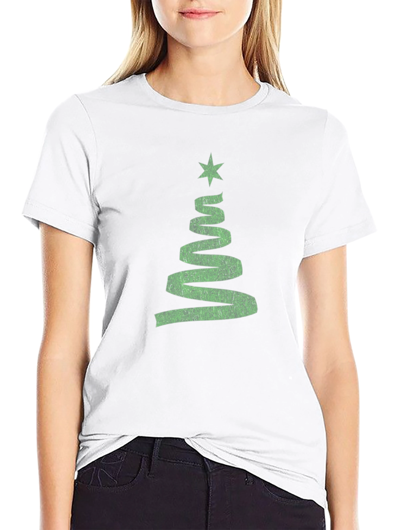 Holiday Green Tree Graphic Tee