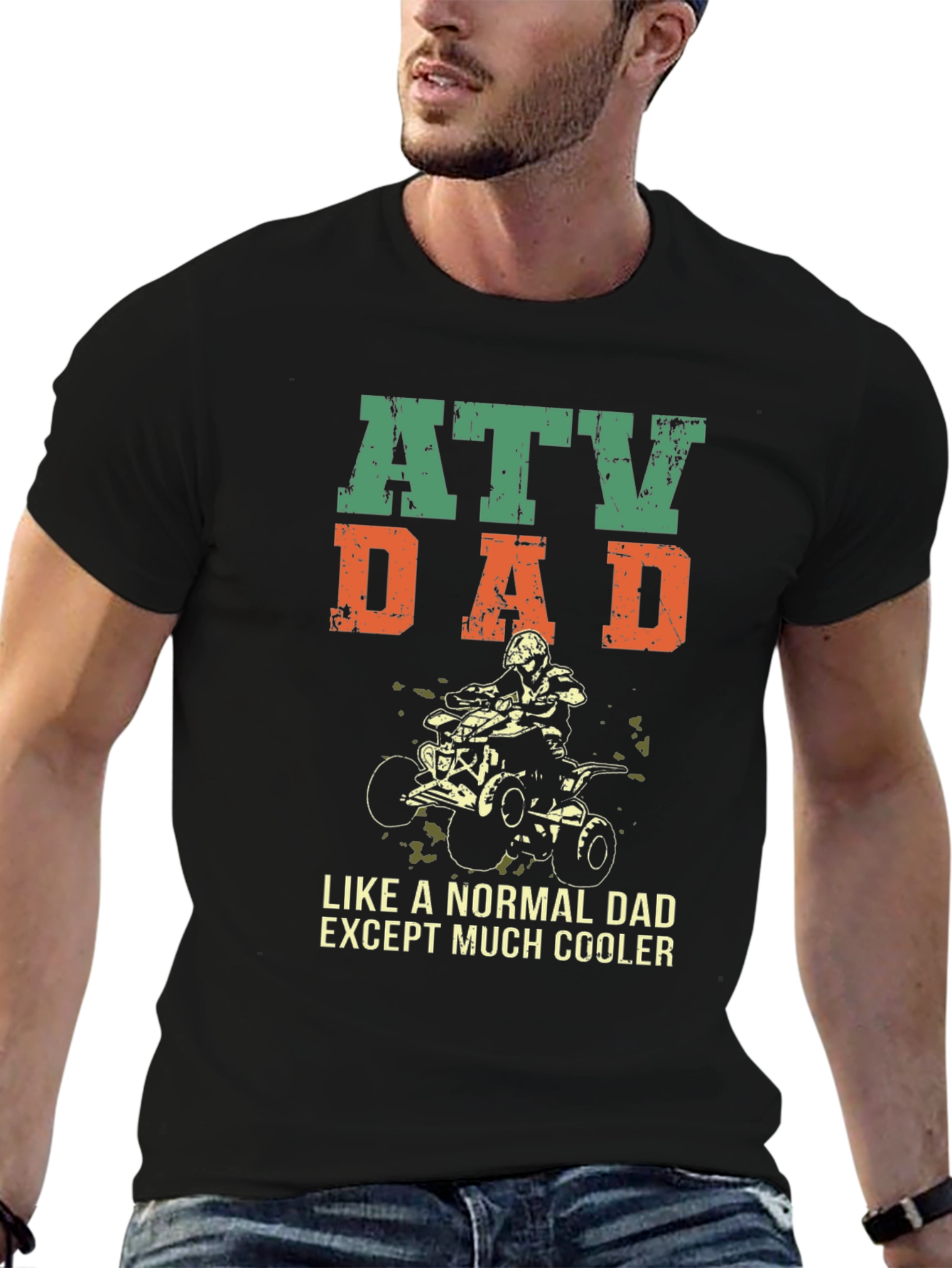 ATV Dad T-Shirt - Cool Fathers Day Gift