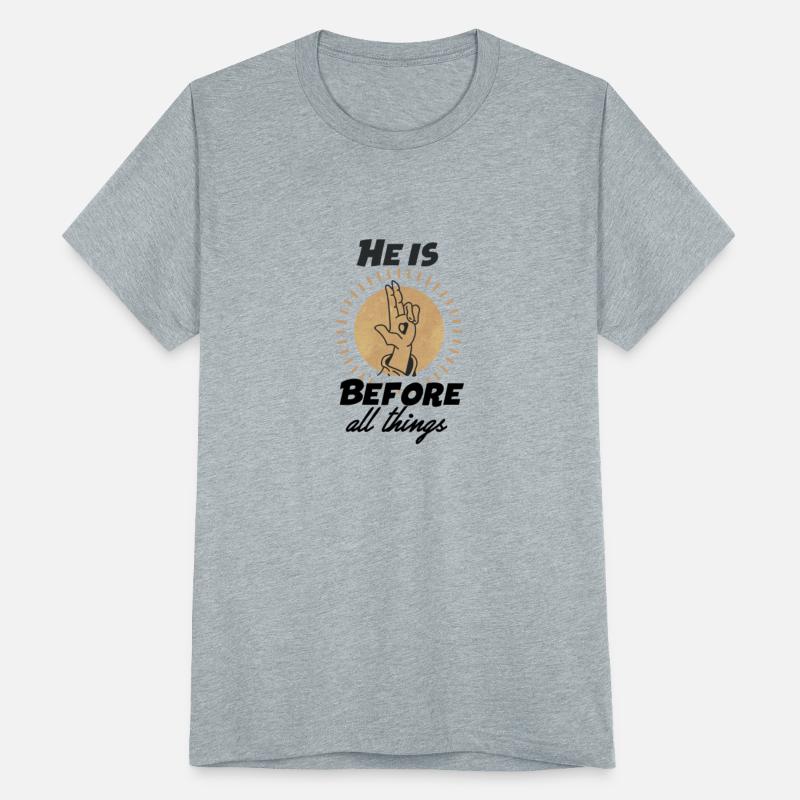 He is before all things