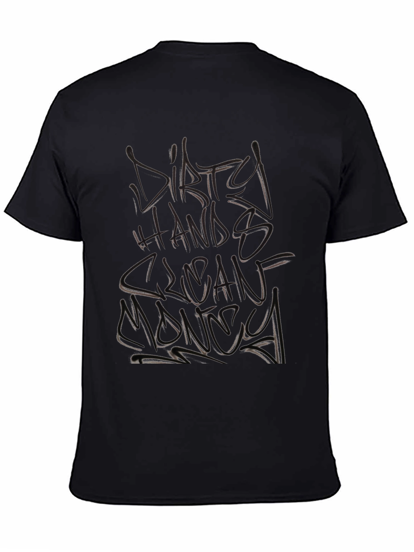 Dirty Hands Clean Money Graphic Tee - Streetwear Style