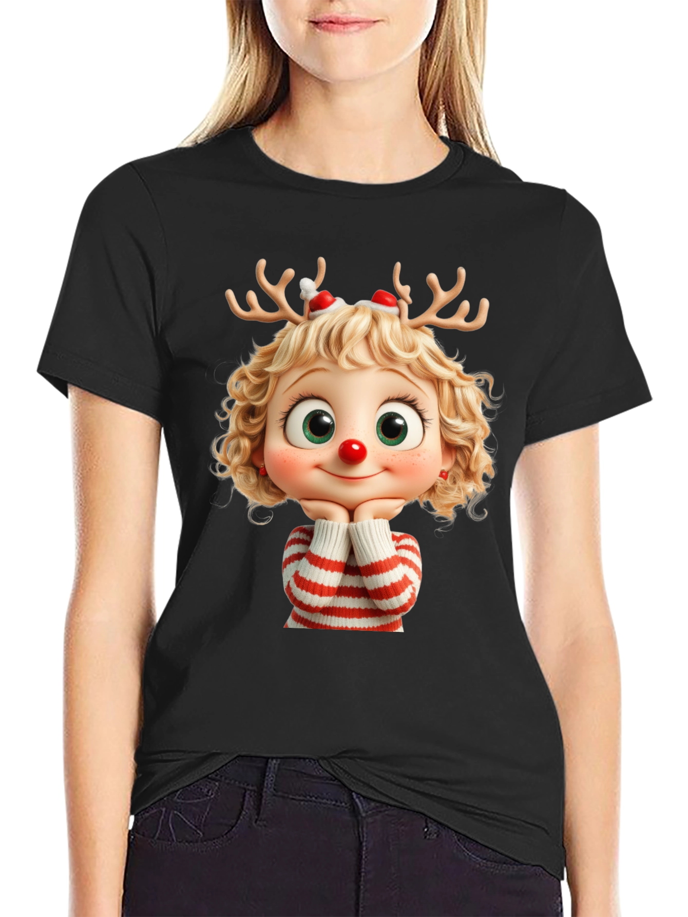 Festive Holiday Cartoon T-Shirt