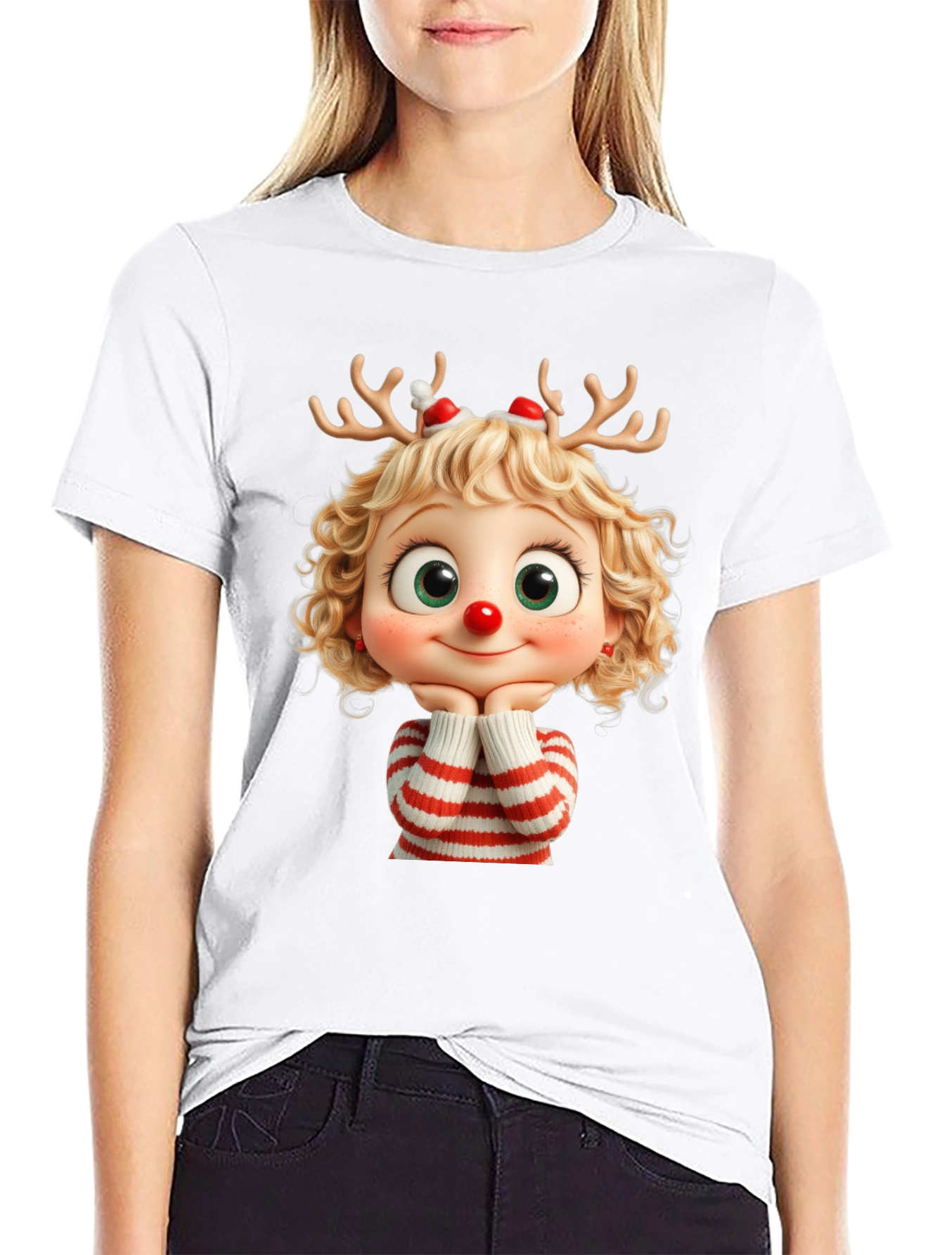 Festive Holiday Cartoon T-Shirt