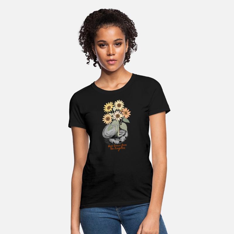 Hope Grows Upcycled Eco Floral Tee