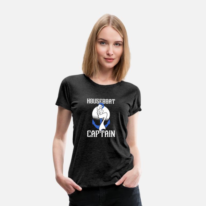 Houseboat Captain Mermaid Boating Captain Anchor