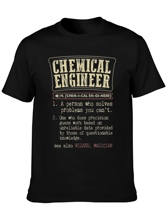 Chemical Engineer Definition T-Shirt - Funny Engineering Gift