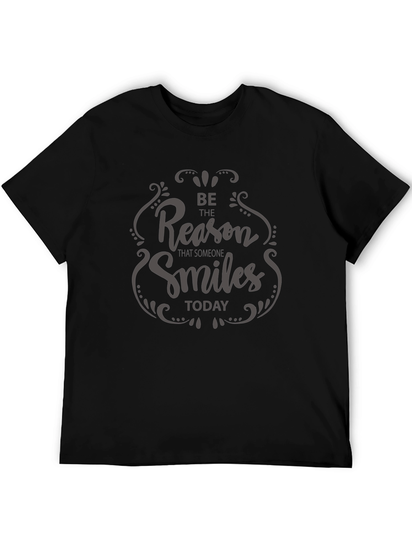 Be The Reason Smiles Graphic Tee - Black