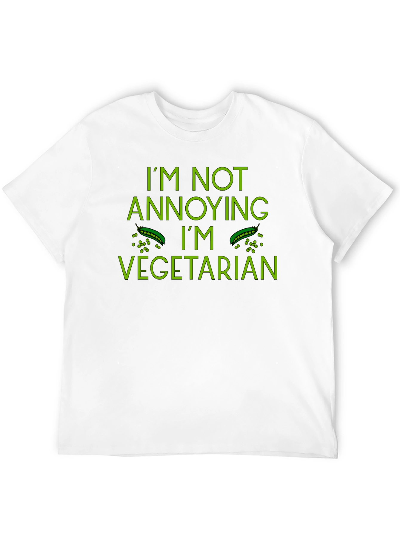 Im Not Annoying Im Vegetarian Funny T-Shirt