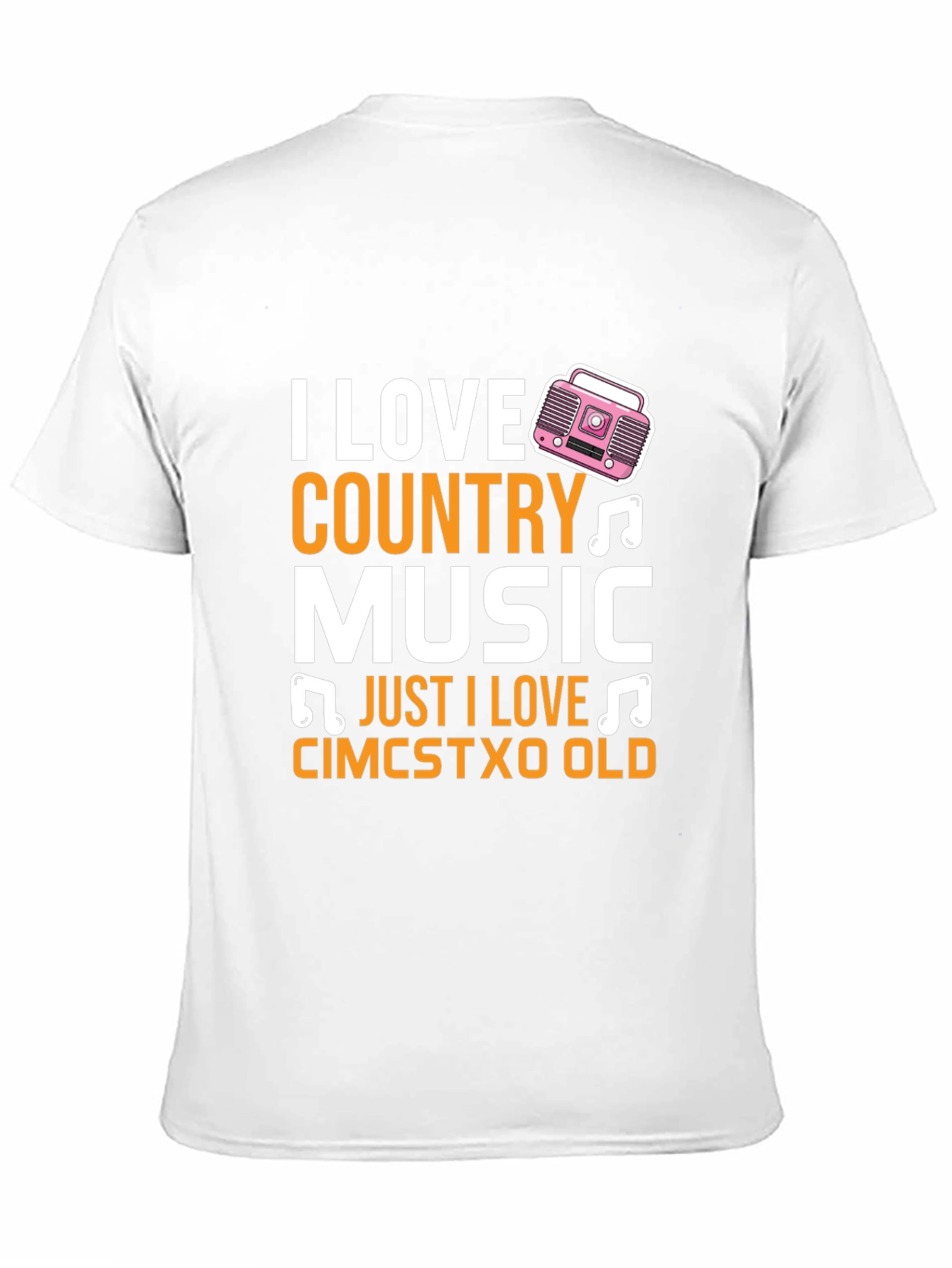 I Love Country Music Graphic T-Shirt