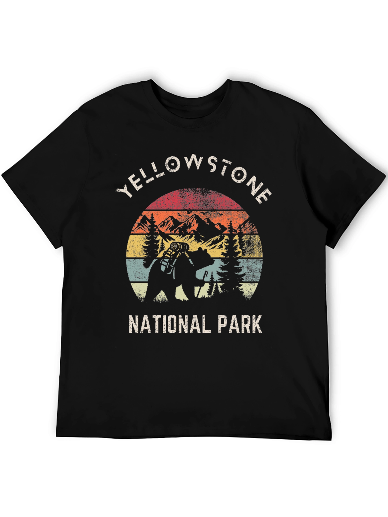 Yellowstone National Park Bear Graphic Tee