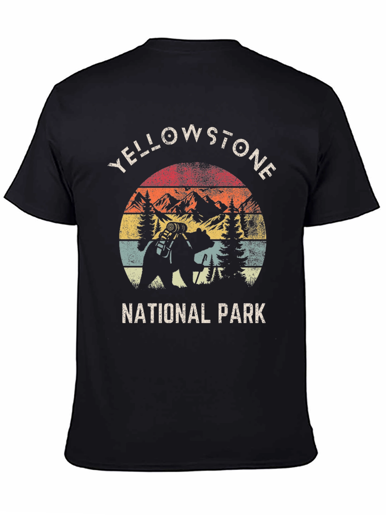 Yellowstone National Park Bear Graphic Tee
