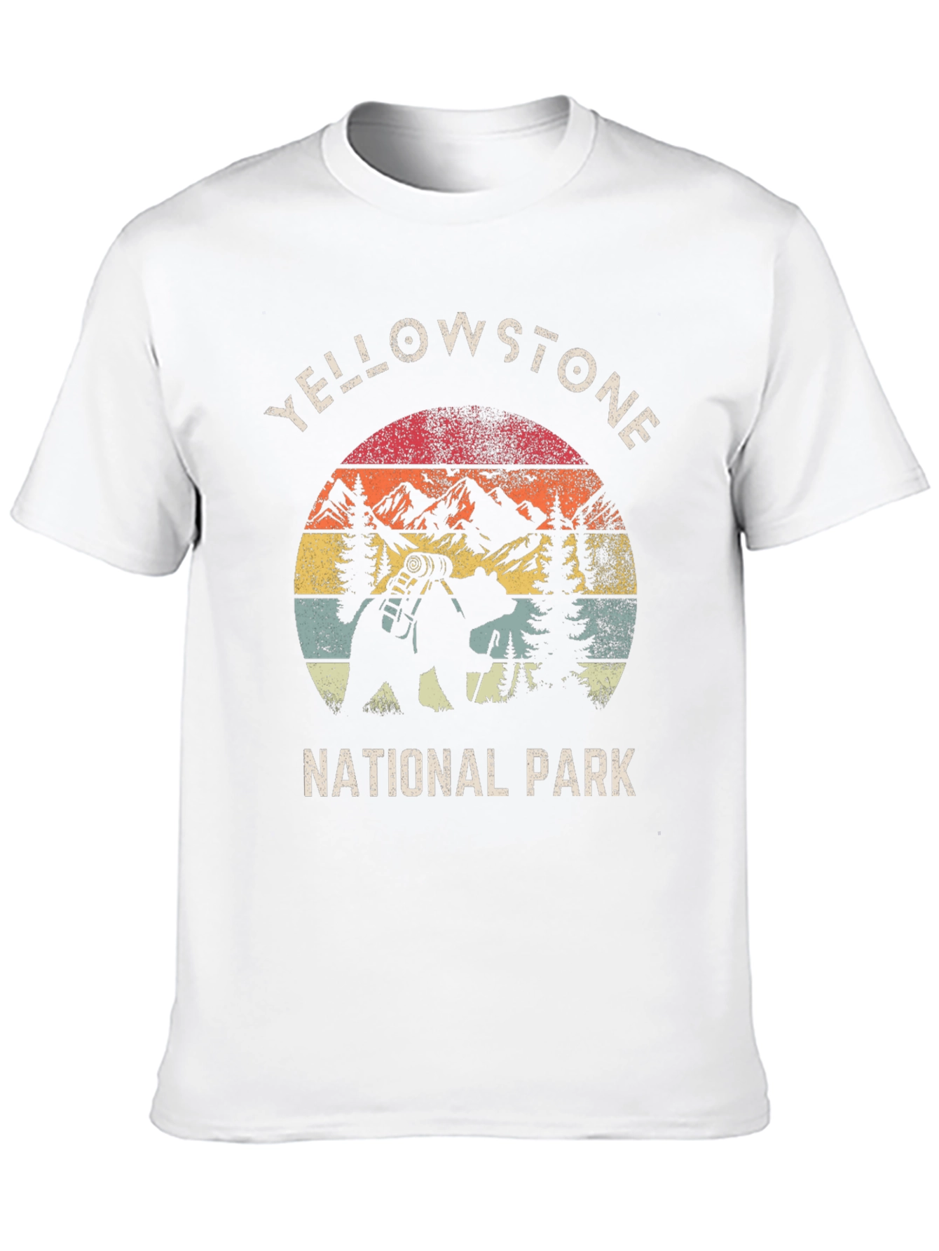 Yellowstone National Park Bear Graphic Tee
