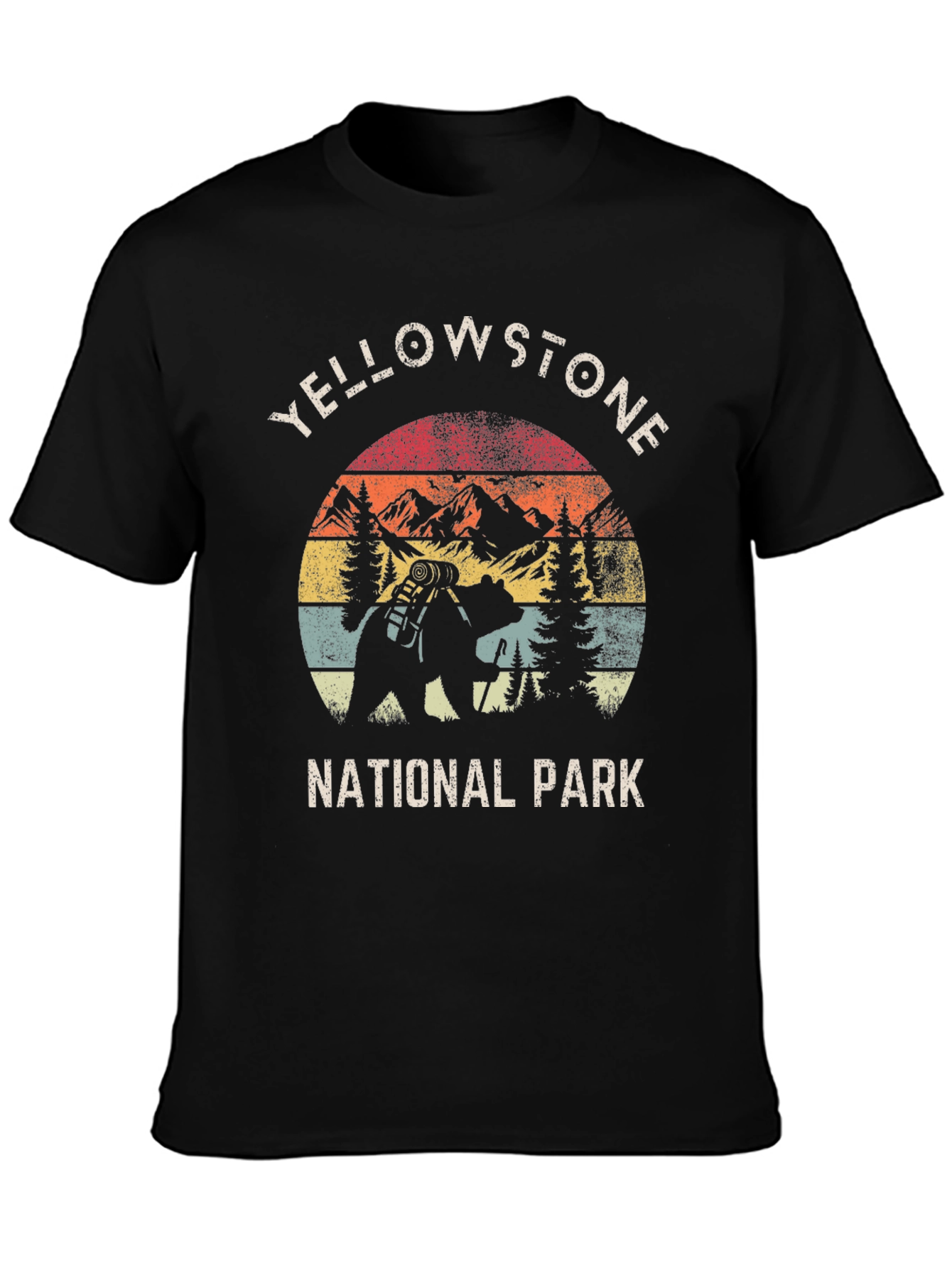 Yellowstone National Park Bear Graphic Tee