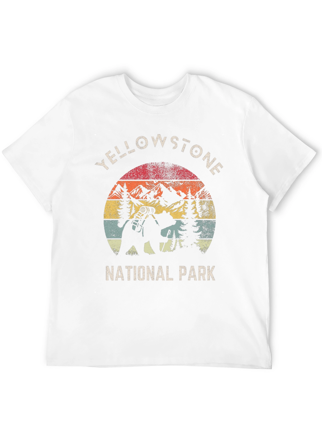 Yellowstone National Park Bear Graphic Tee