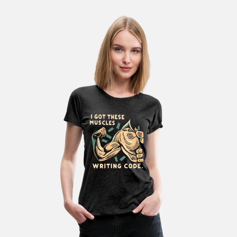I Got These Muscles Writing Code gift for men wome
