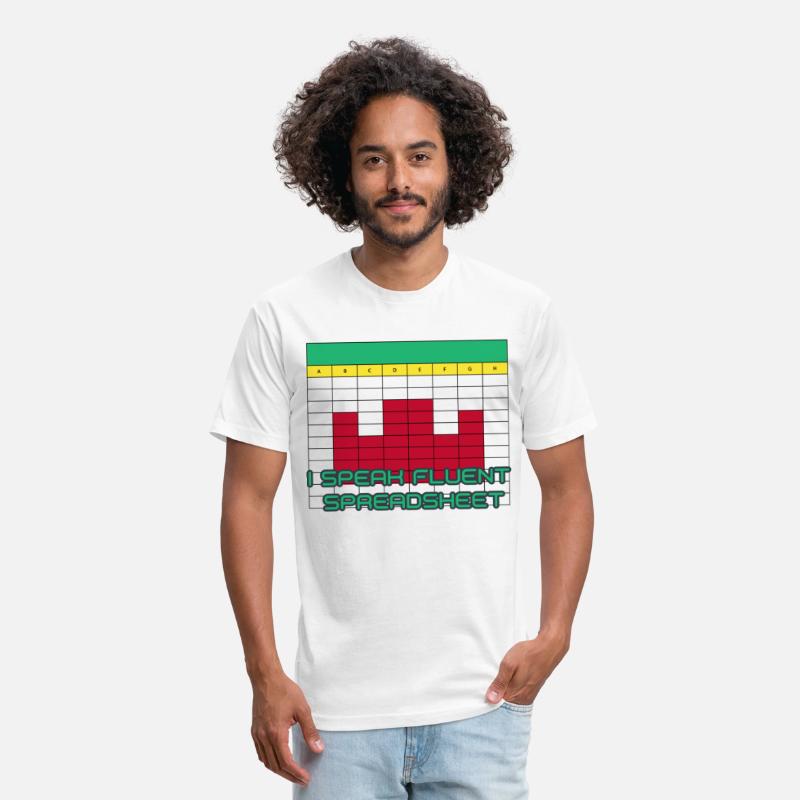 I Speak Fluent Spreadsheet Pixel Grid Office Humor