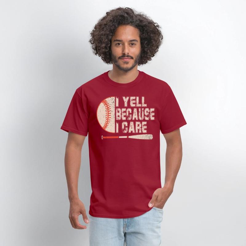 I Yell Because I Care Baseball