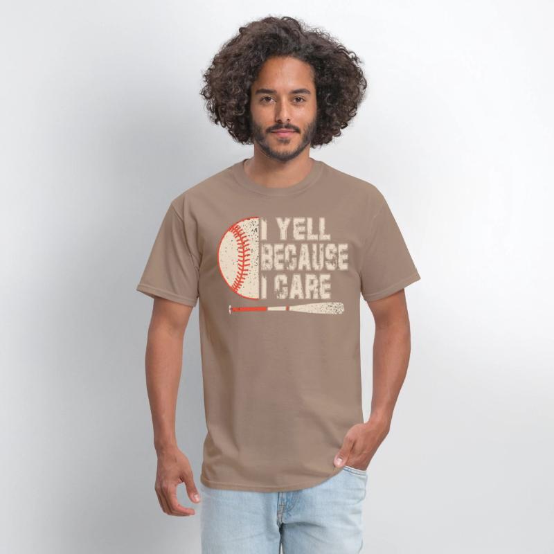 I Yell Because I Care Baseball