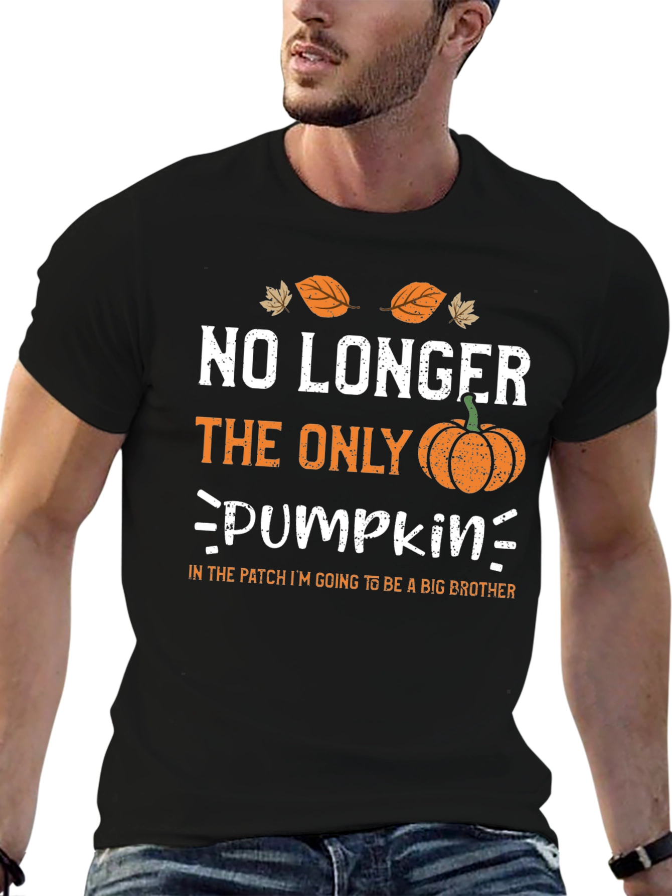 Big Brother Pumpkin T-Shirt - Fall Pregnancy Announcement