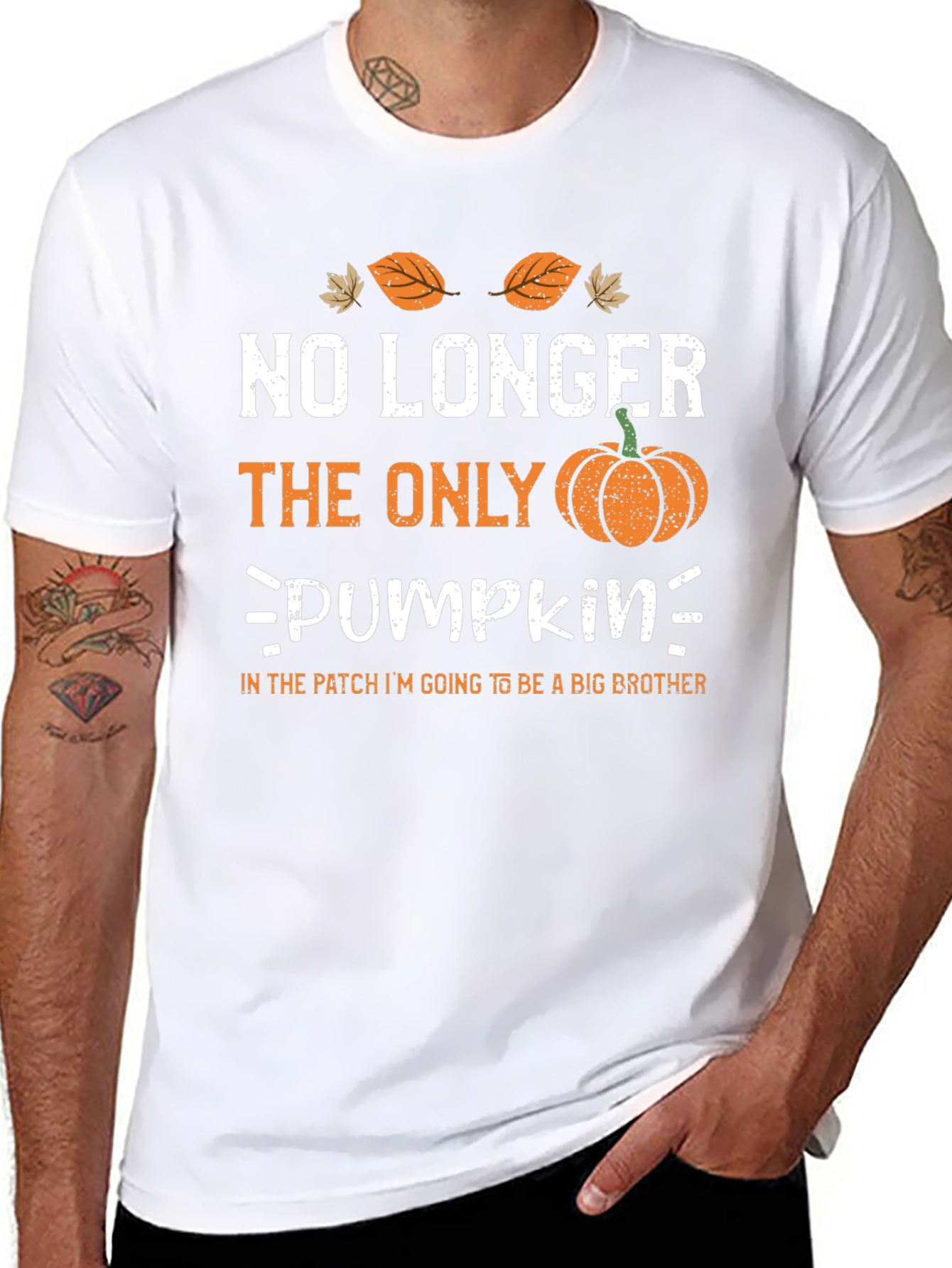 Big Brother Pumpkin T-Shirt - Fall Pregnancy Announcement