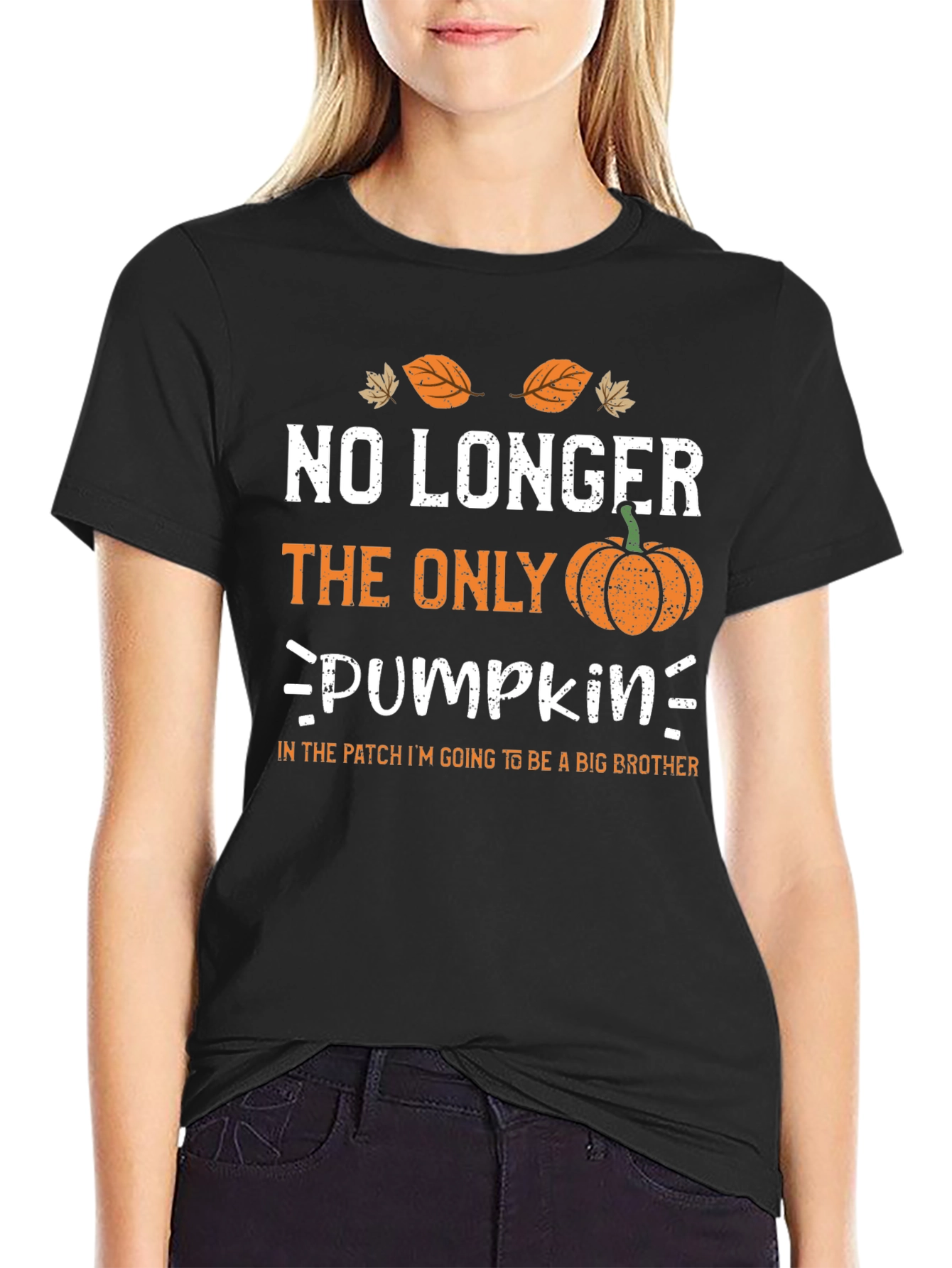 Big Brother Pumpkin T-Shirt - Fall Pregnancy Announcement