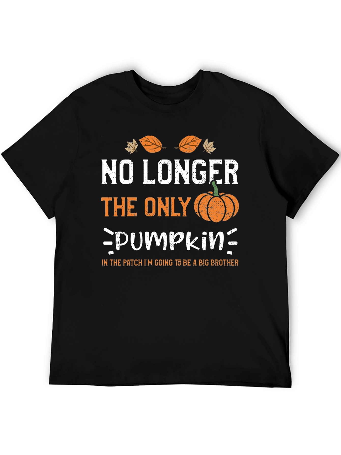 Big Brother Pumpkin T-Shirt - Fall Pregnancy Announcement