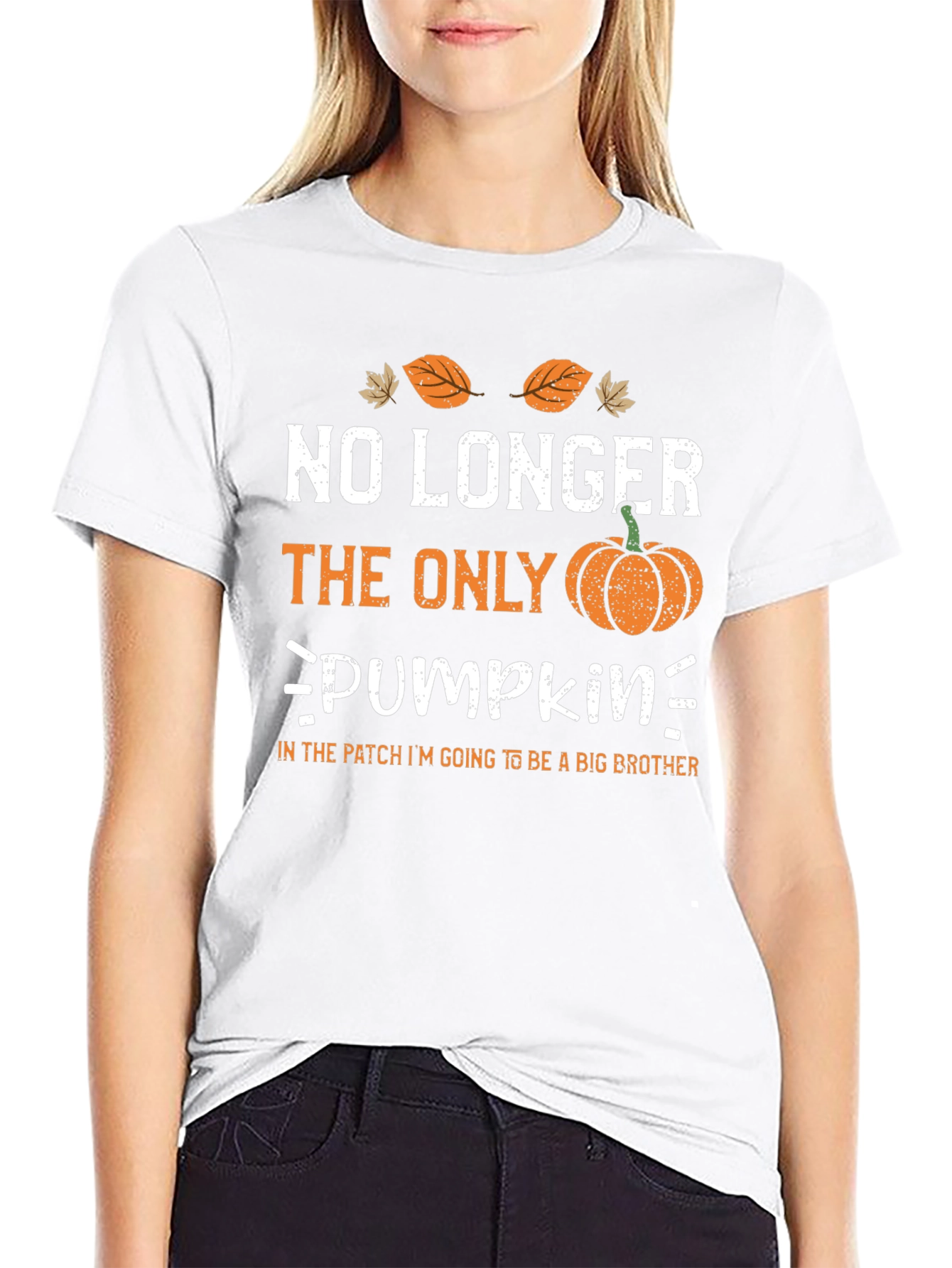 Big Brother Pumpkin T-Shirt - Fall Pregnancy Announcement