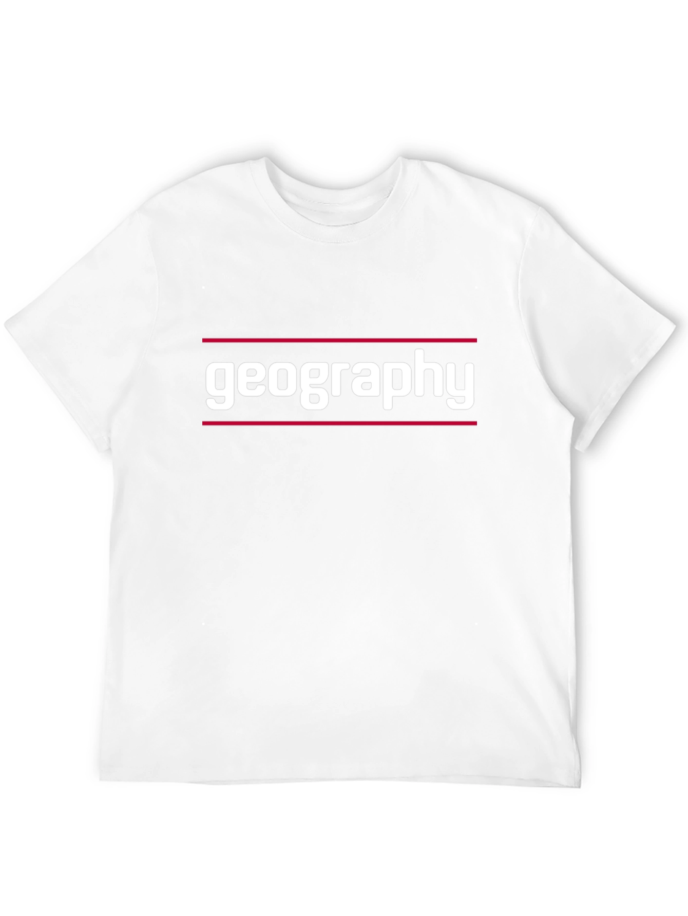 Geography T-Shirt - Study Map Tee