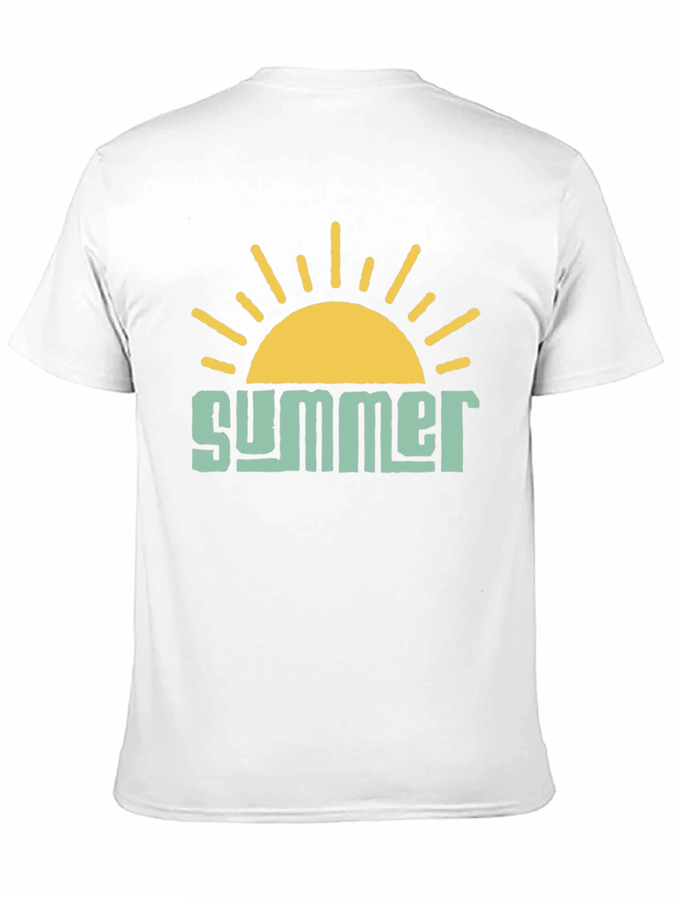 Summer Sun Graphic T-Shirt - Black