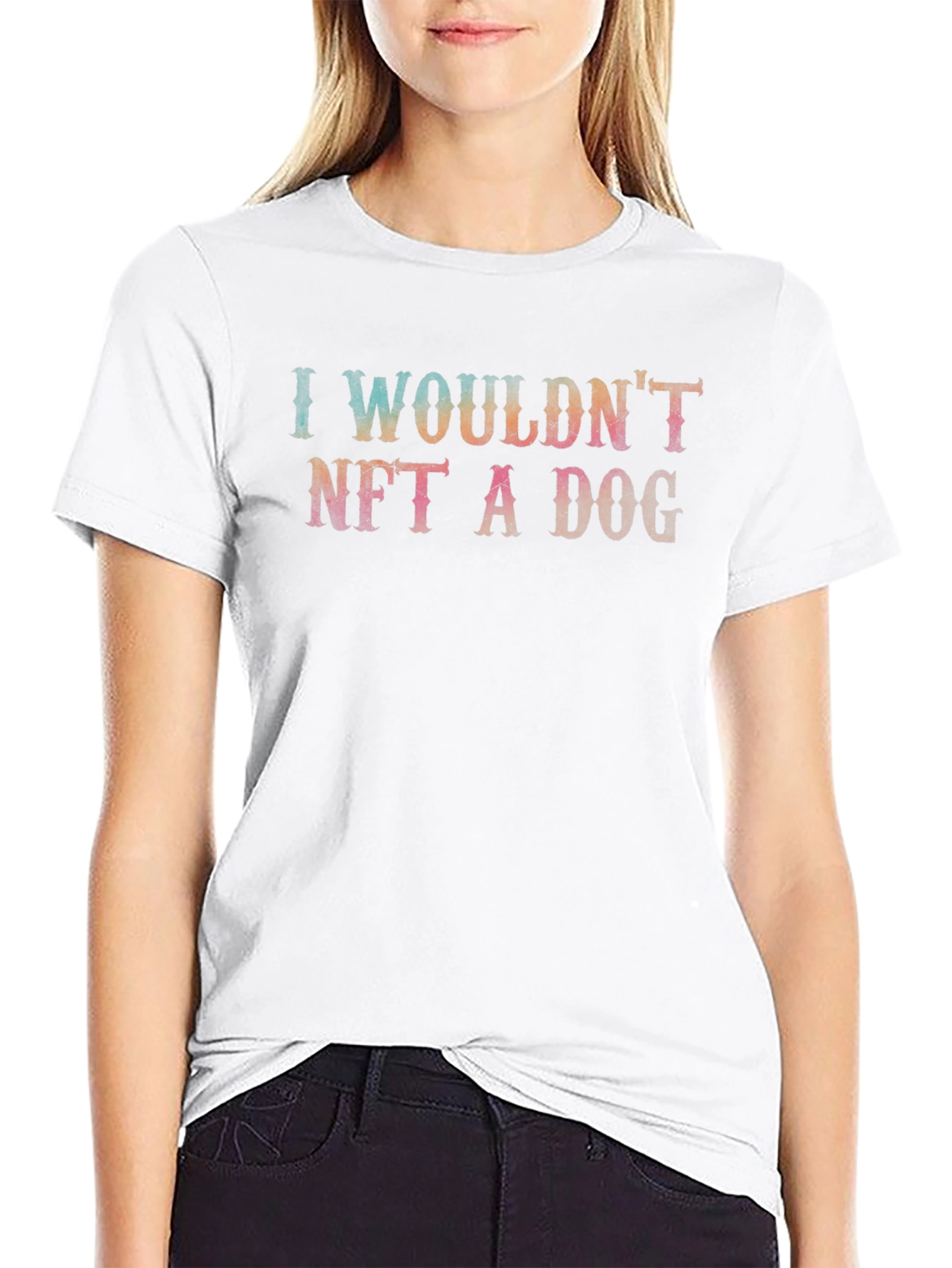I Wouldnt NFT a Dog Graphic Tee